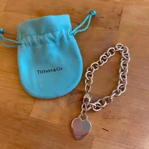 Authentic Tiffany & Co. Heart Tag Bracelet